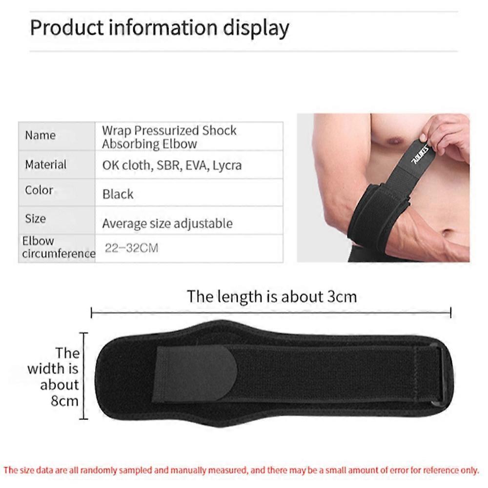 Elbow Strap for Tennis & Golf - Pain Relief Support for Men & Women - Image 2
