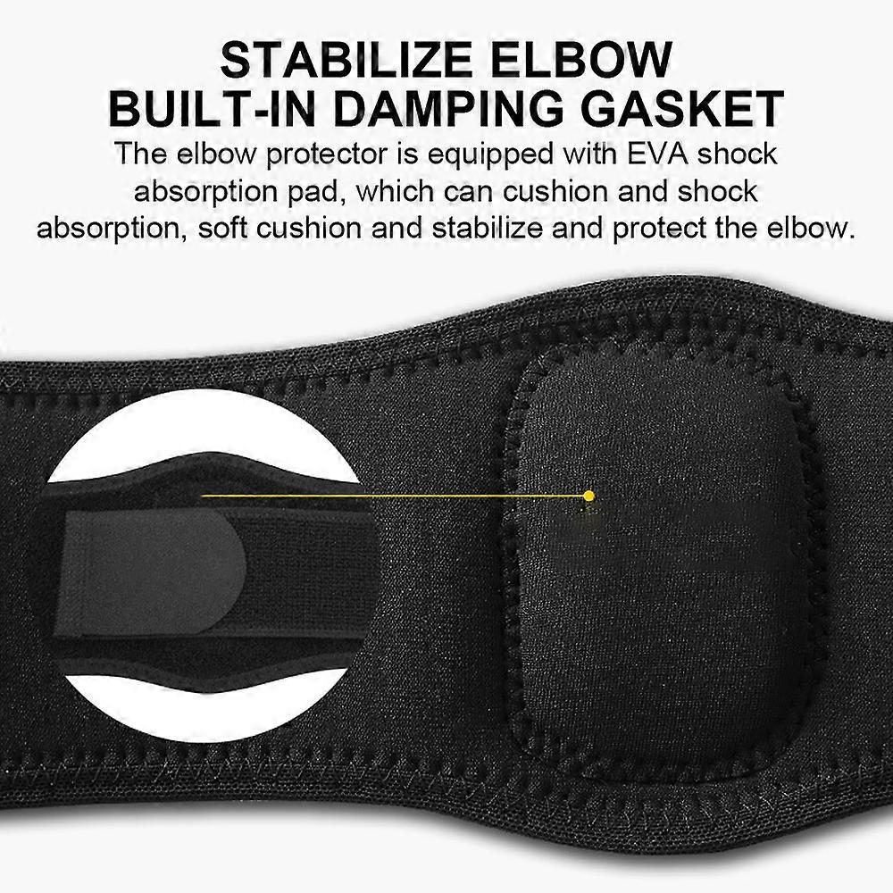 Elbow Strap for Tennis & Golf - Pain Relief Support for Men & Women - Image 3