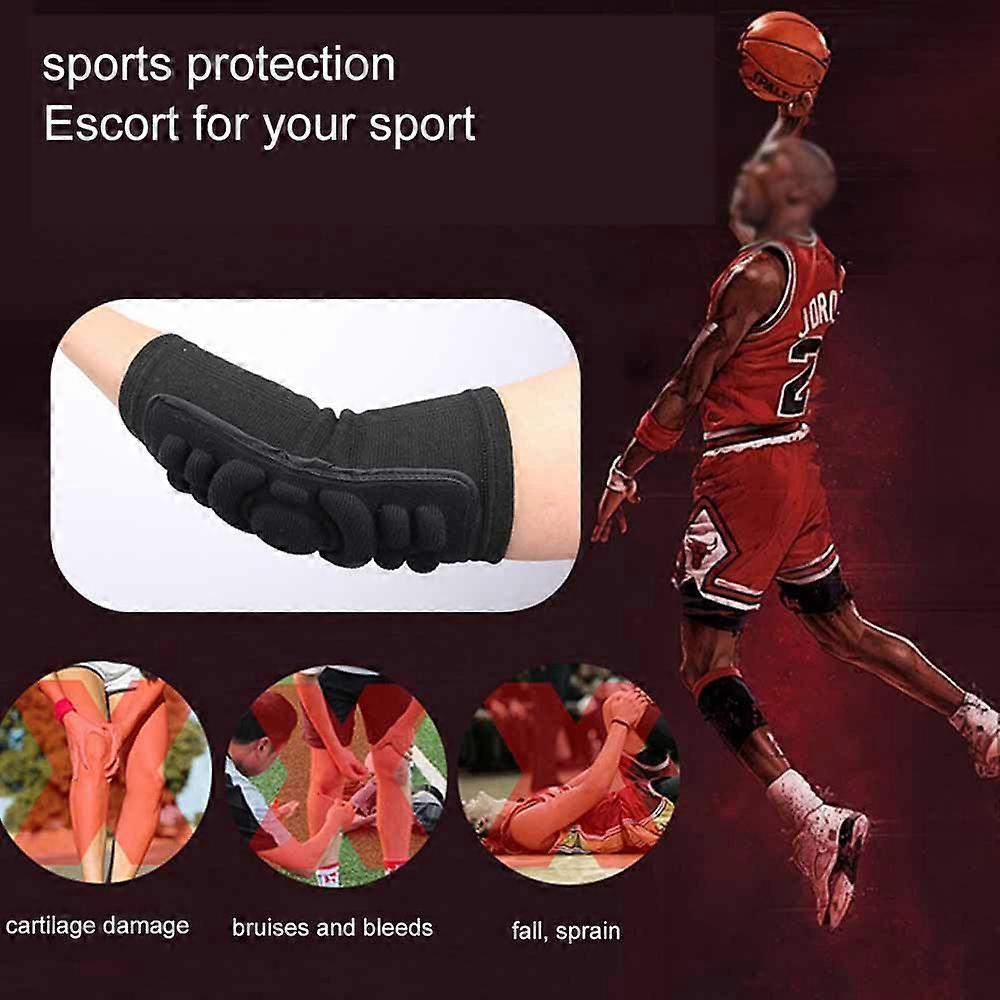 Compression Elbow Guard - Breathable Elbow Sleeve with Silicone Padding - Image 4