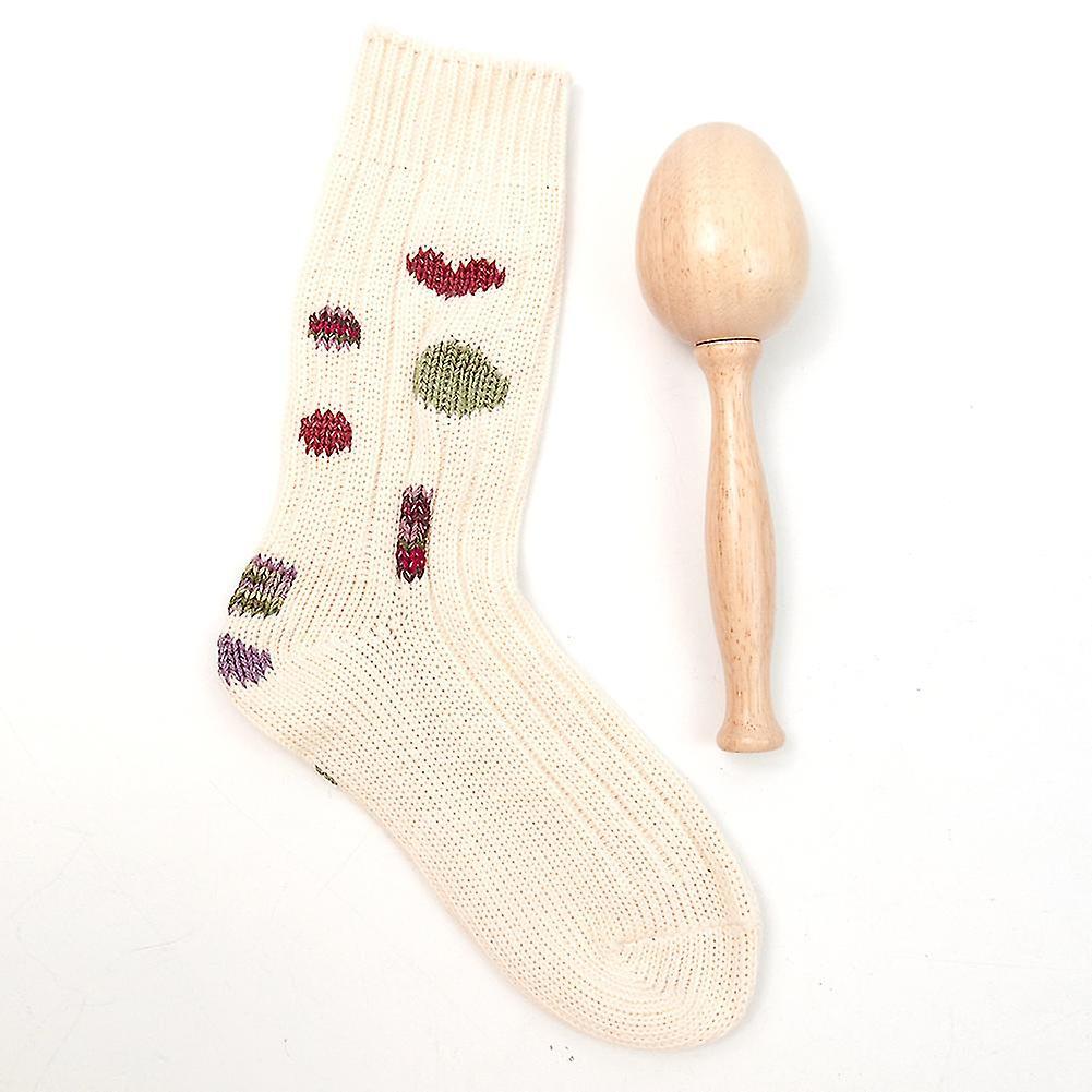 Egg-Shaped Sewing Kit - Knitting & Embroidery Hand Tools for Patchwork Craft - Image 2