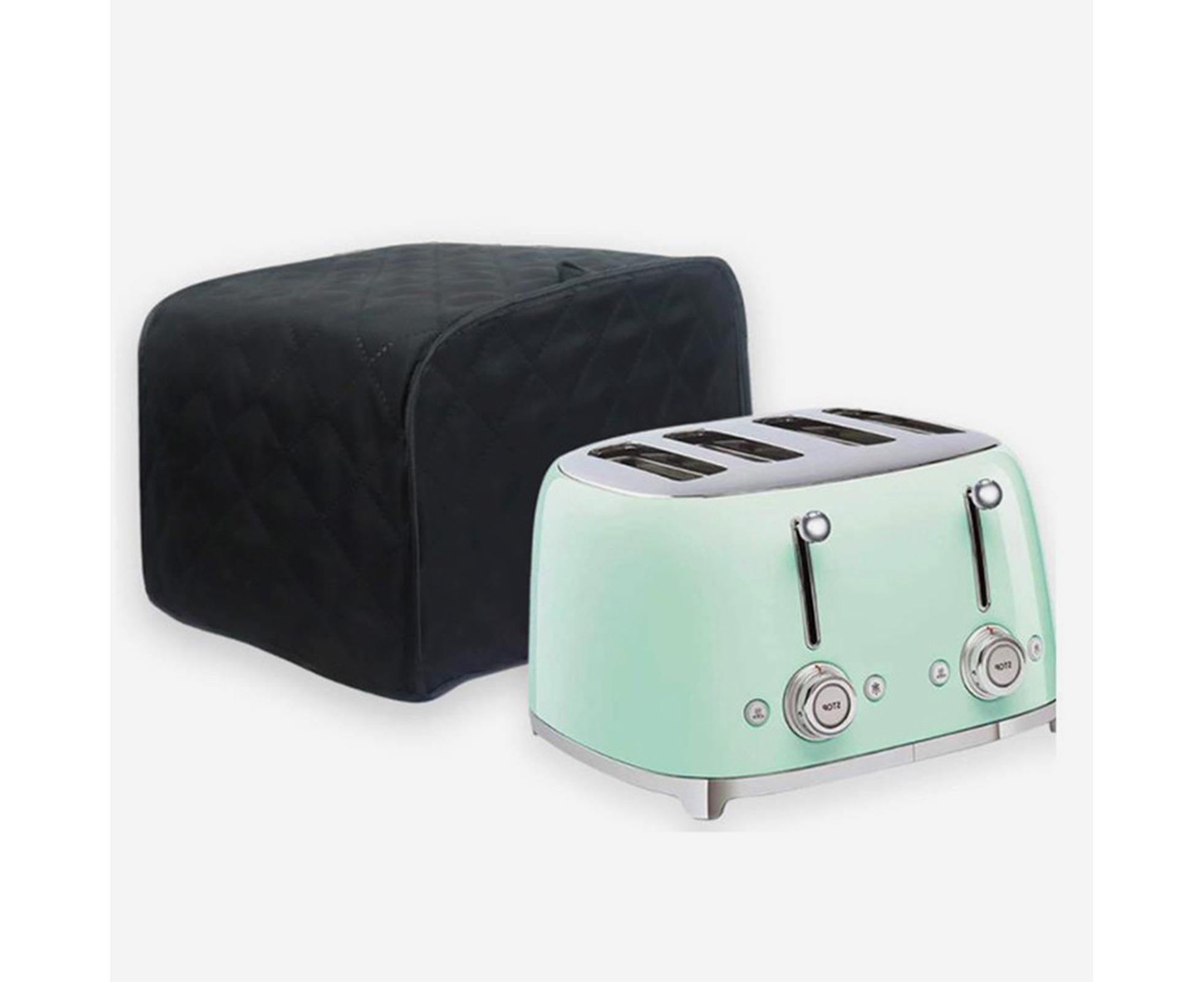 Toaster Cover Fine Stitching Poly Pongee Two Slice-Wine Red L - Image 3