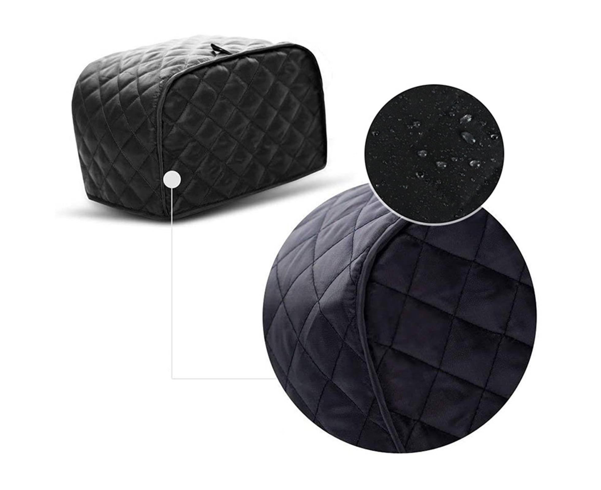 Toaster Cover Fine Stitching Poly Pongee Two Slice-Wine Red L - Image 4