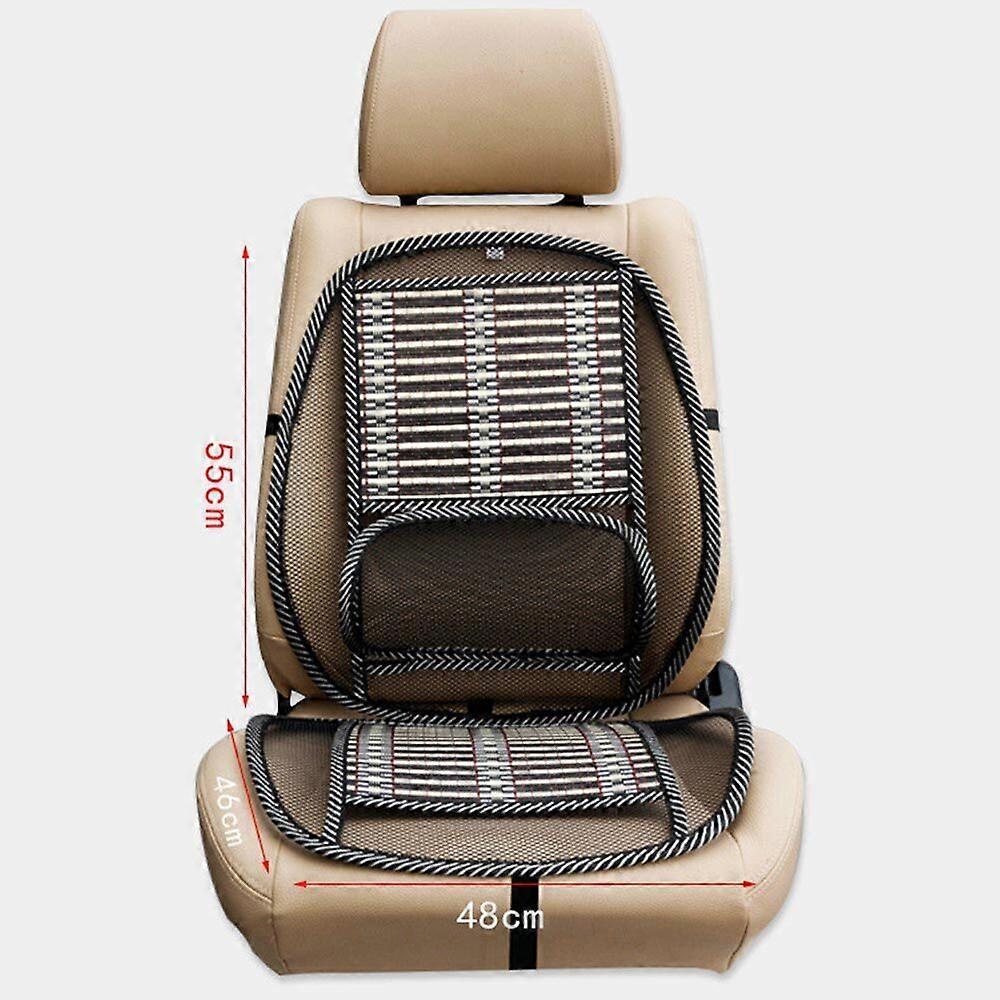 Cooling Massage Car Cushion - Breathable Summer Back & Waist Support Pad - Image 2
