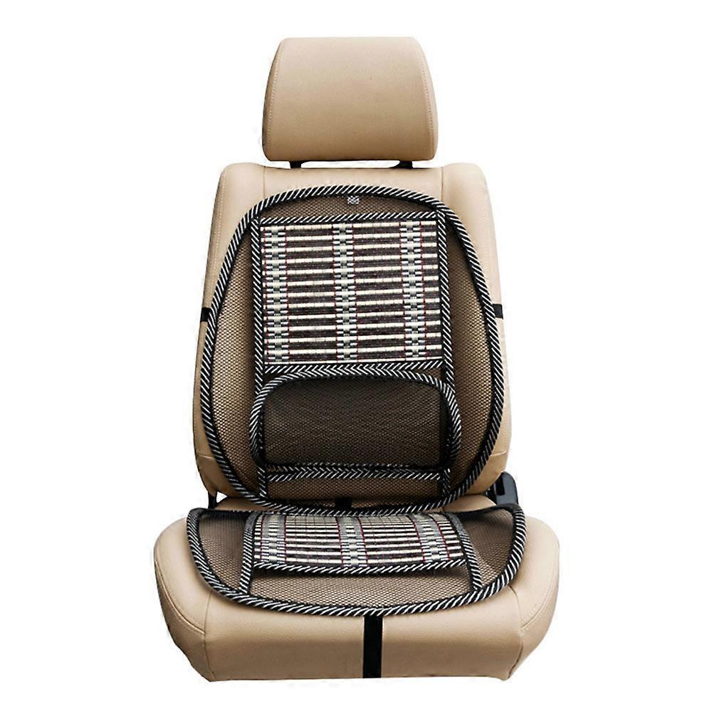 Cooling Massage Car Cushion - Breathable Summer Back & Waist Support Pad - Image 4