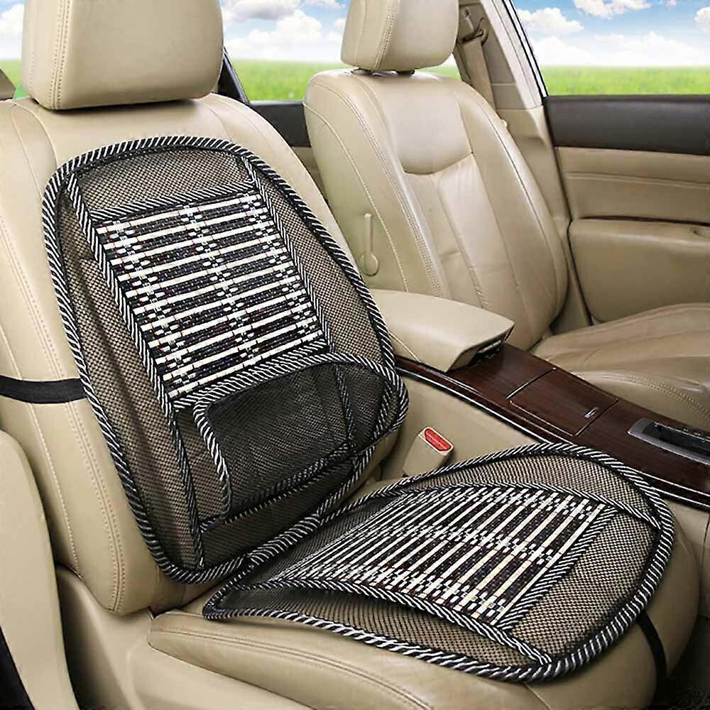 Cooling Massage Car Cushion - Breathable Summer Back & Waist Support Pad - Image 5