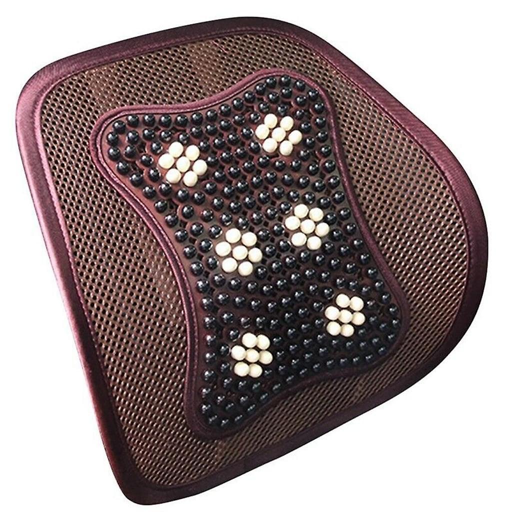 Massage Lumbar Back Cushion - Support Pad for vehicle seat or Office Chair - Image 2