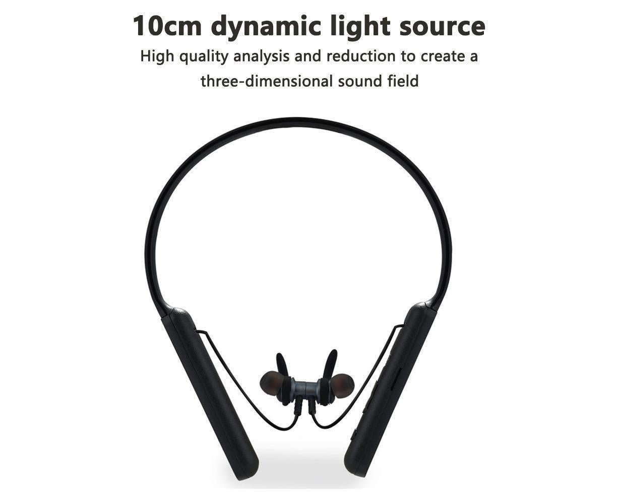 Bluetooth Headphones Neckband 20Hrs Playtime V5.0 Wireless Headset - Image 4