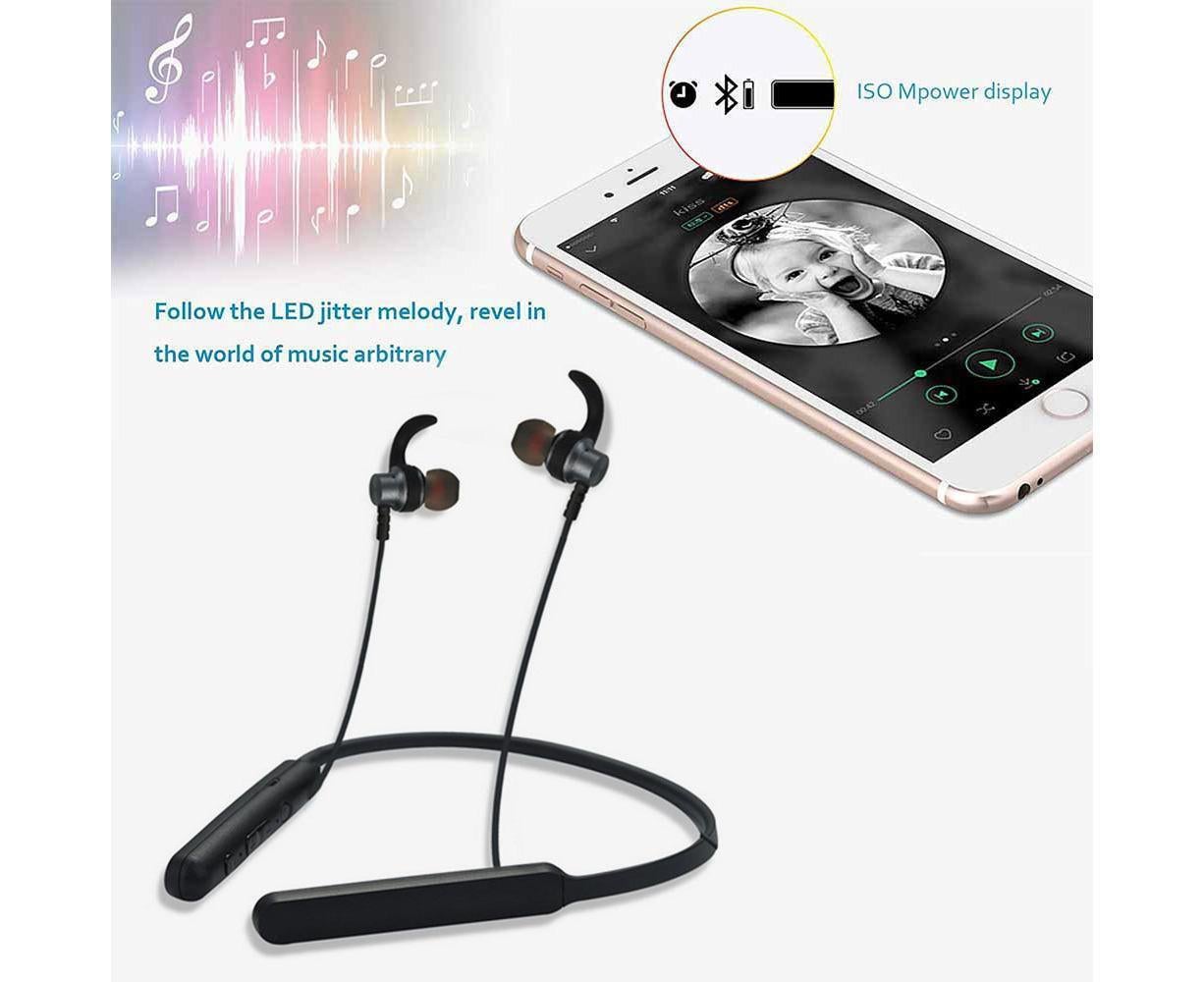 Bluetooth Headphones Neckband 20Hrs Playtime V5.0 Wireless Headset - Image 5