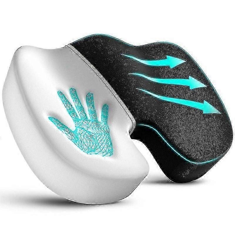 Tailbone Relief Seat Cushion - Office Chair Pad for Coccyx & Lower Back Pain - Image 1