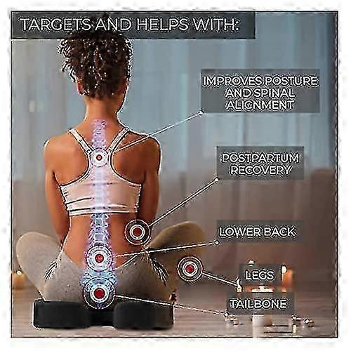 Tailbone Relief Seat Cushion - Office Chair Pad for Coccyx & Lower Back Pain - Image 2