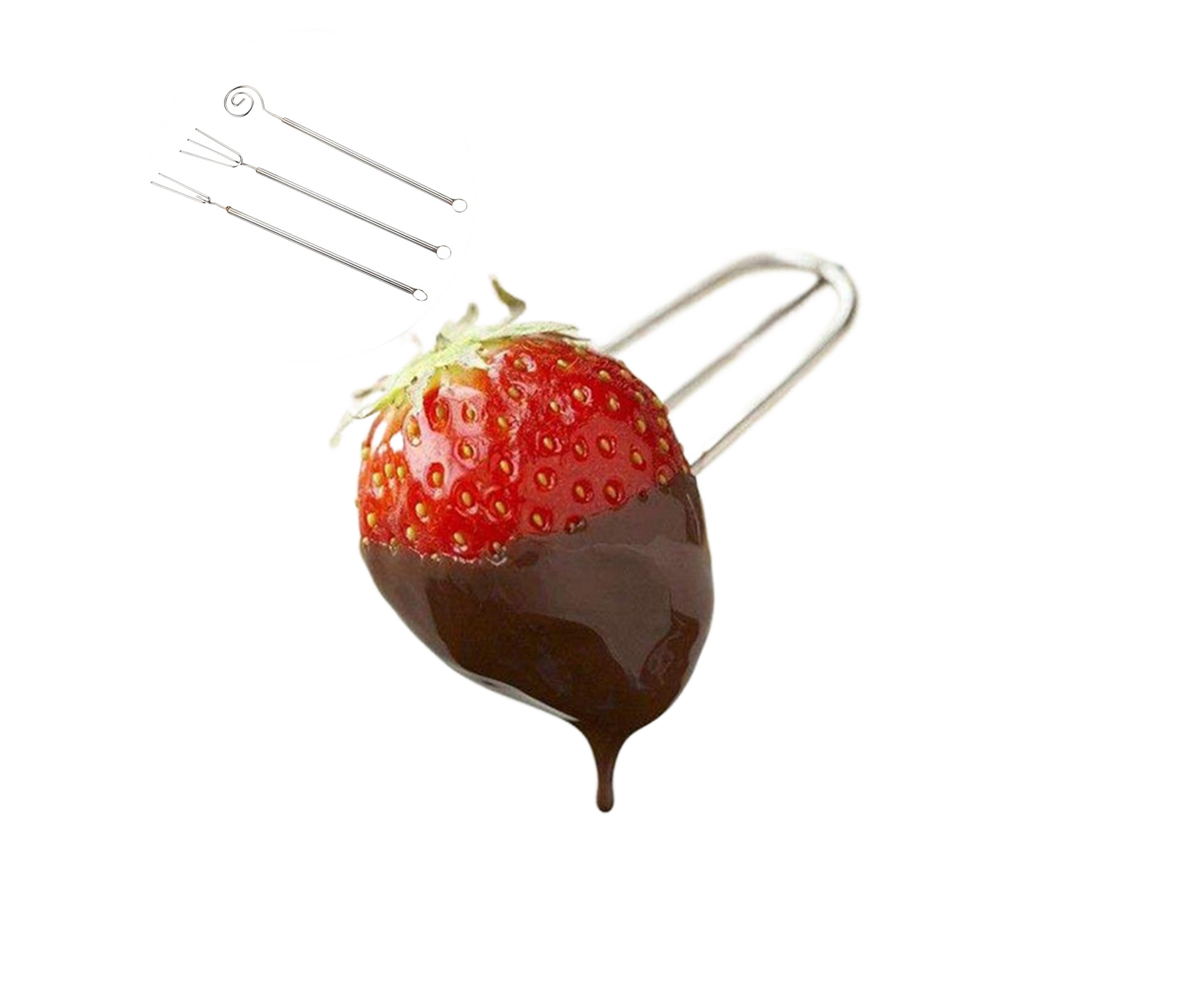 Dipping Forks Heat-resistant Stainless Steel Fondue Bakeware-Stainless Steel - Image 1