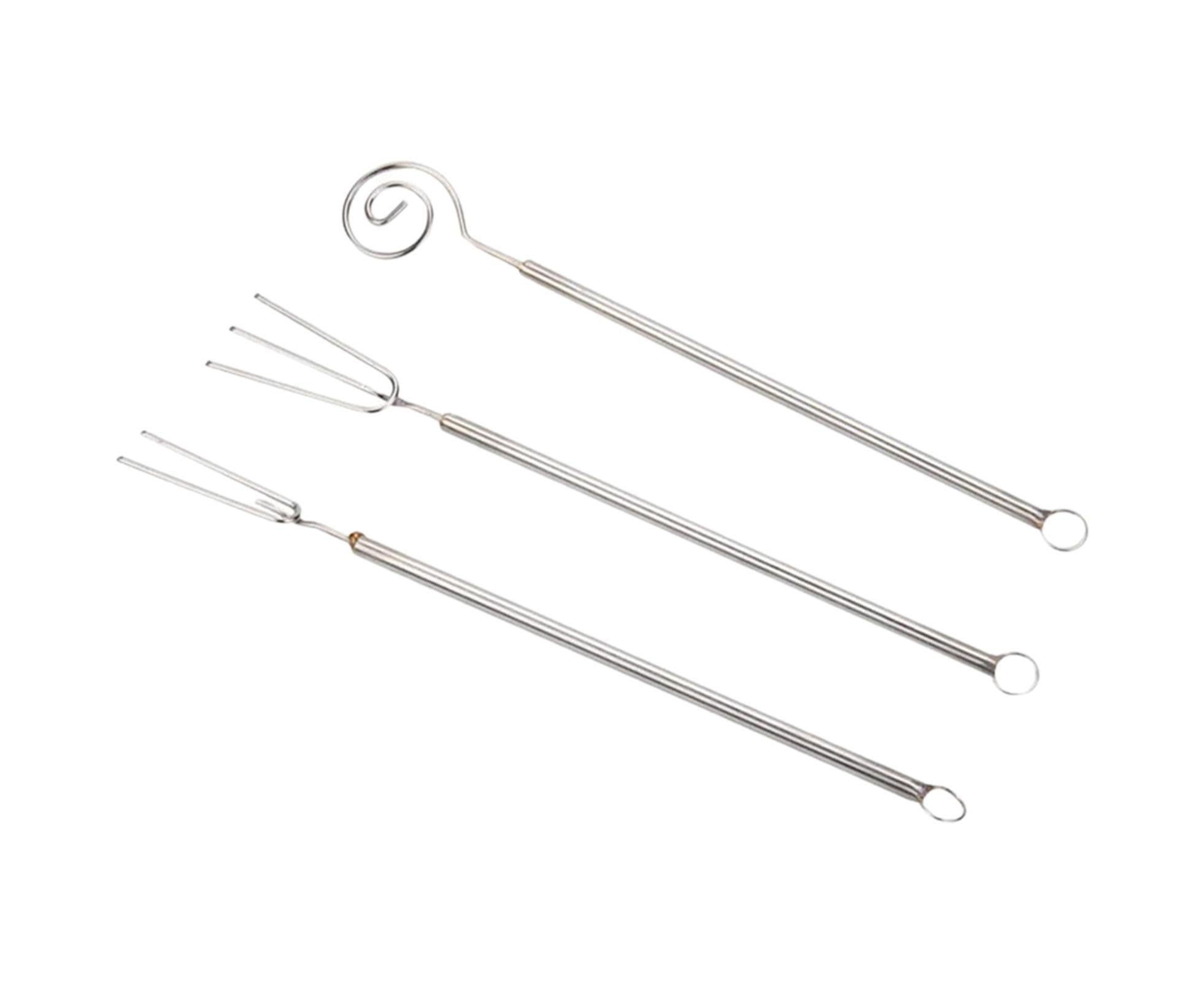 Dipping Forks Heat-resistant Stainless Steel Fondue Bakeware-Stainless Steel - Image 2