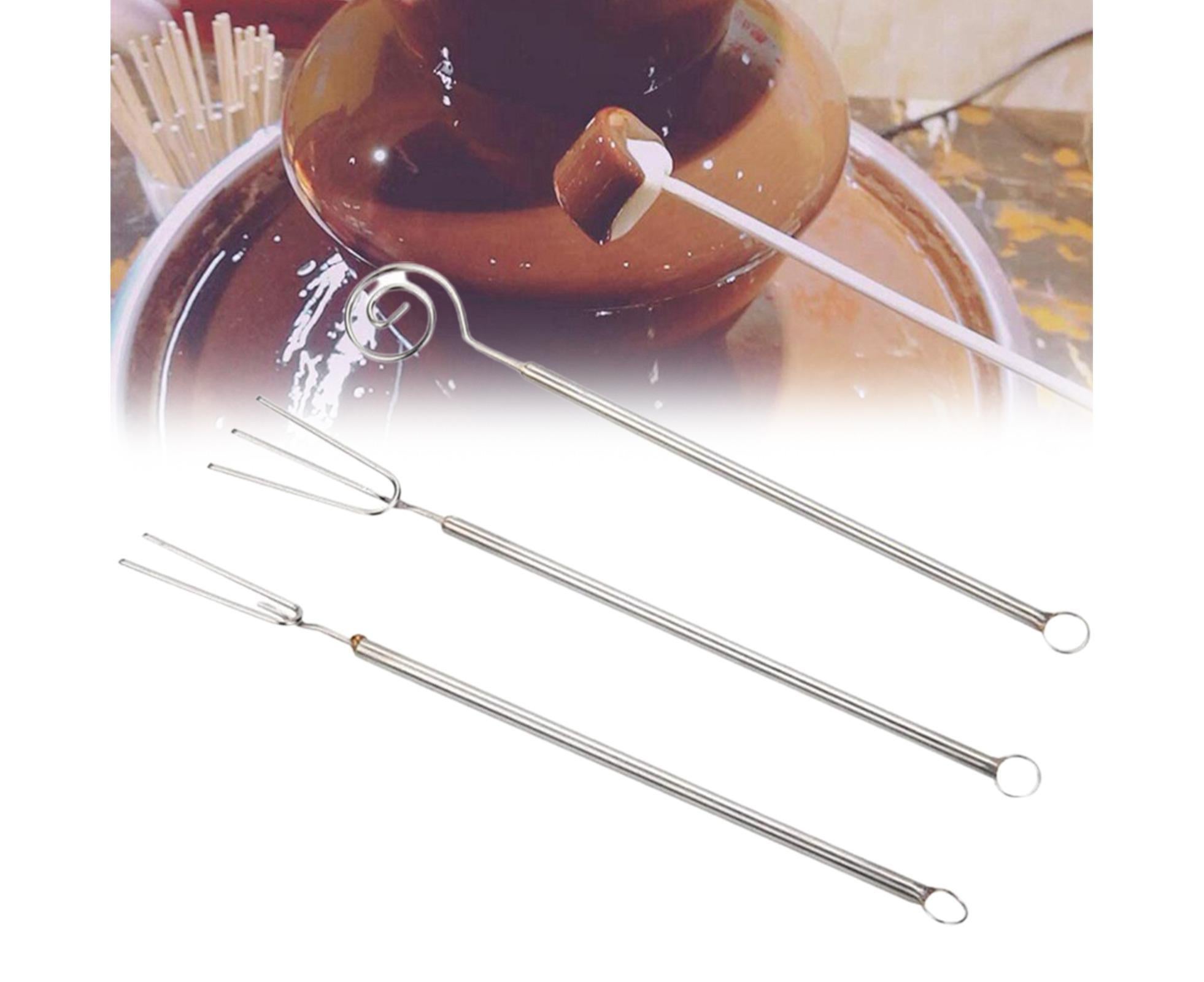 Dipping Forks Heat-resistant Stainless Steel Fondue Bakeware-Stainless Steel - Image 3