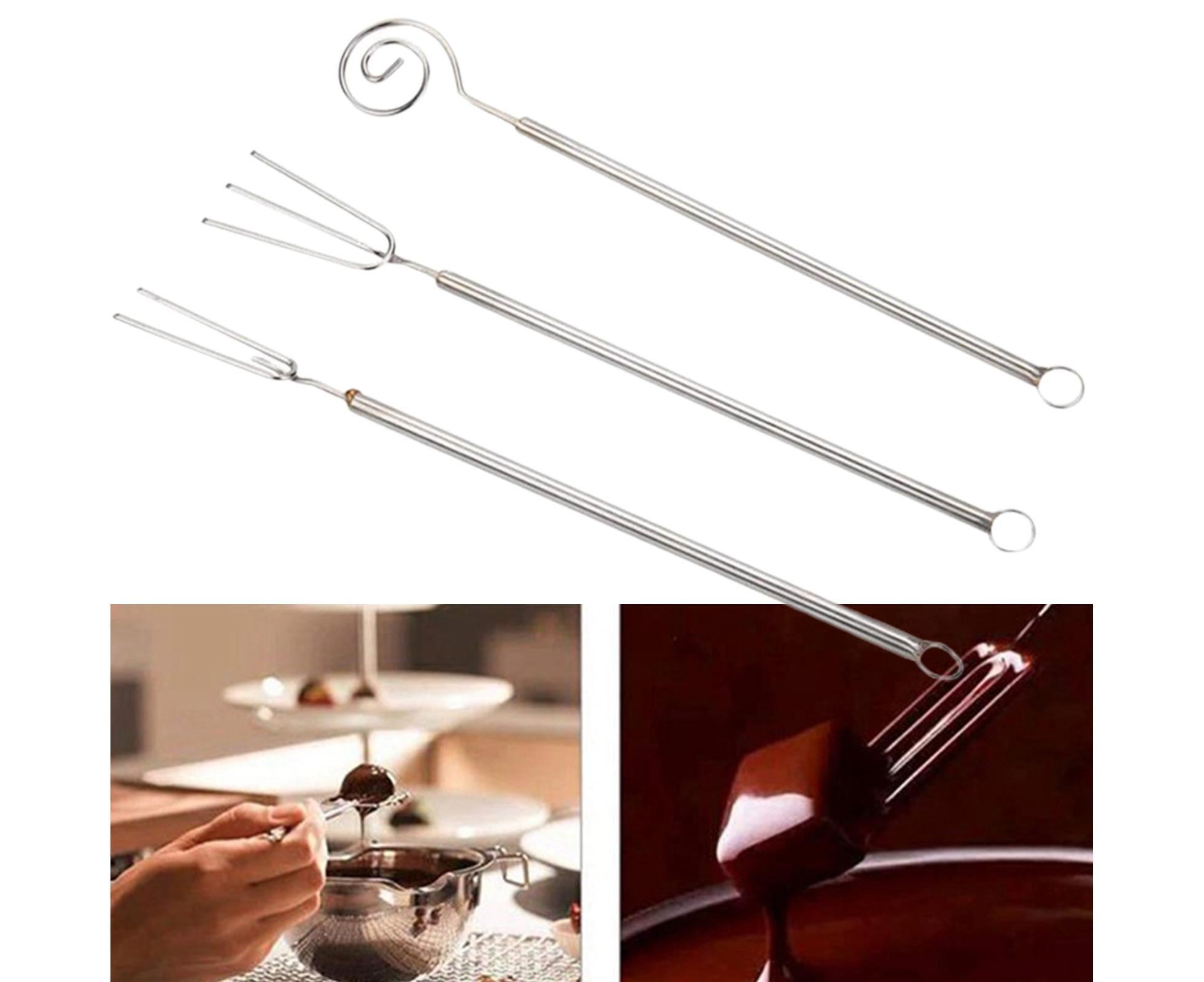 Dipping Forks Heat-resistant Stainless Steel Fondue Bakeware-Stainless Steel - Image 4