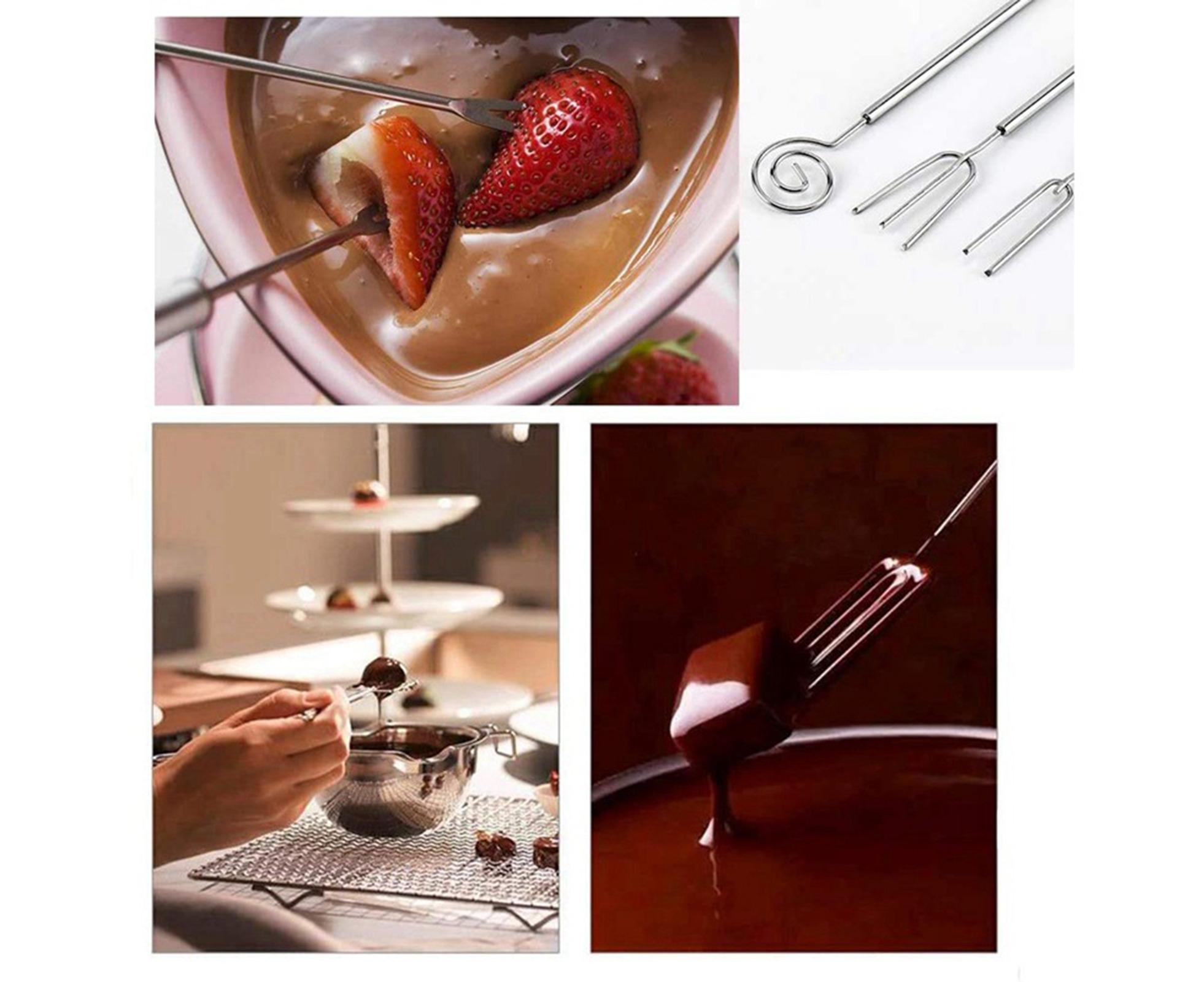 Dipping Forks Heat-resistant Stainless Steel Fondue Bakeware-Stainless Steel - Image 7