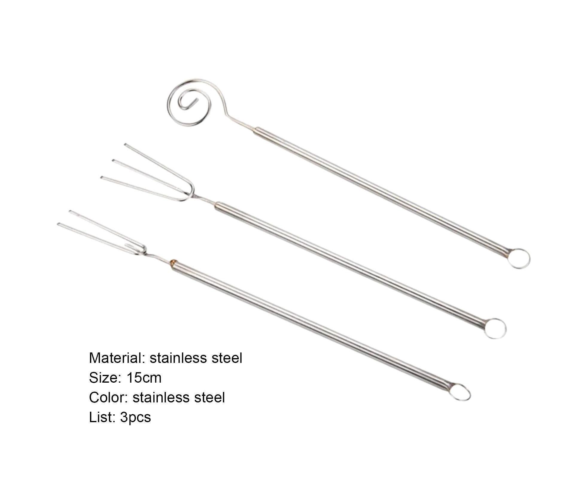 Dipping Forks Heat-resistant Stainless Steel Fondue Bakeware-Stainless Steel - Image 8