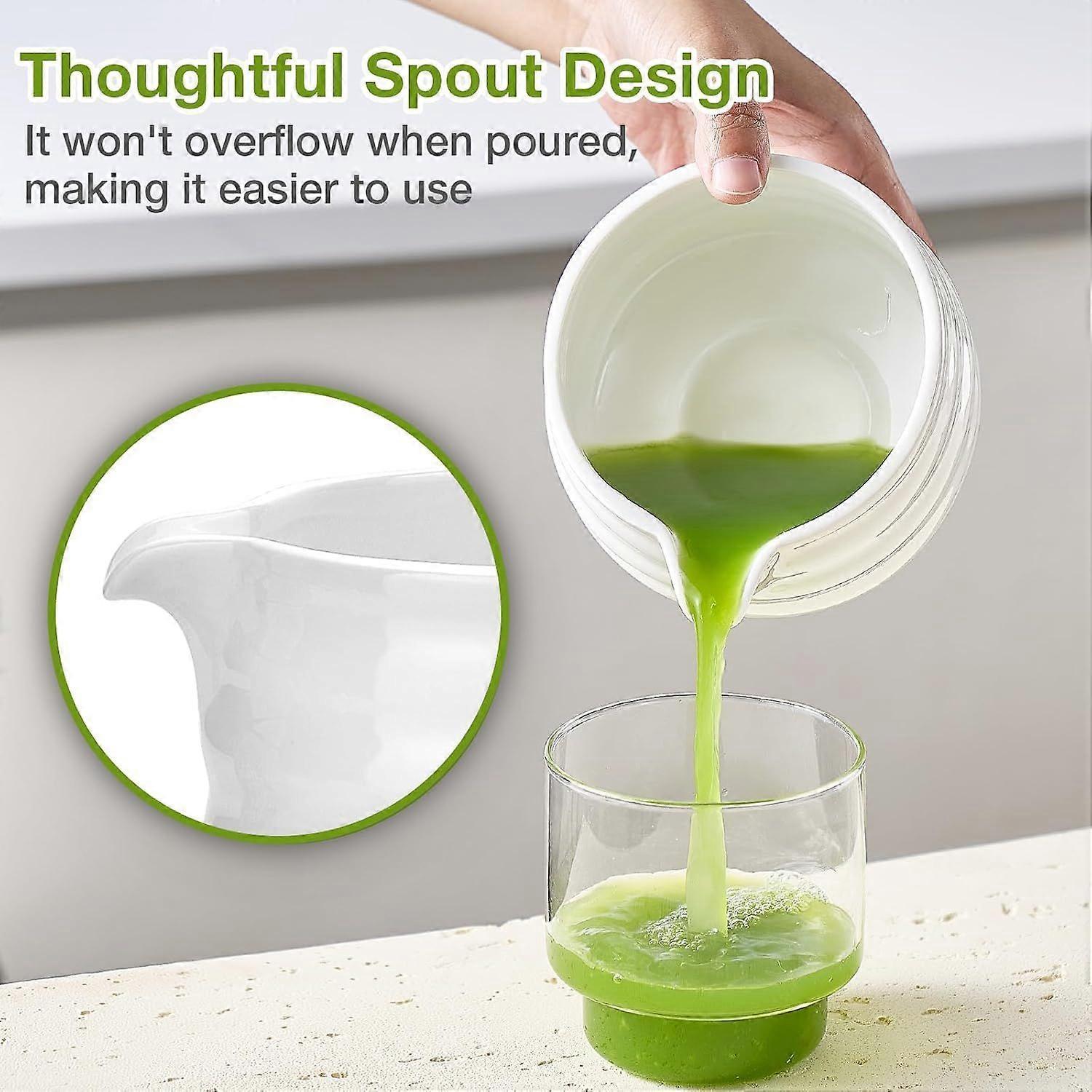 Matcha Whisk Set (5pcs) - Bowl, Bamboo Whisk, Scoop & Holder - Image 3