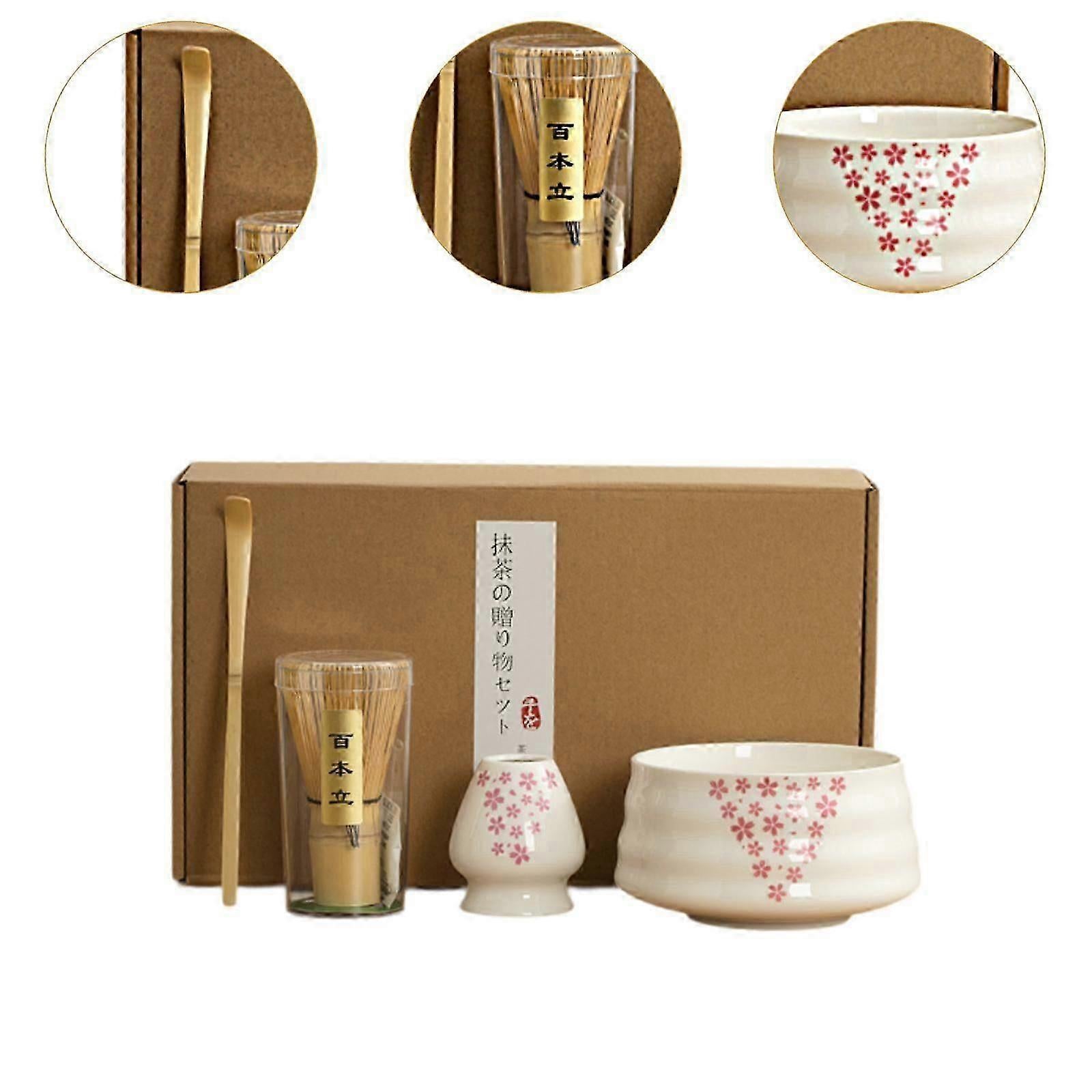 Matcha Tea Ceremony Kit - Whisk, Stand, Tools for Tea Lovers and Matcha Making - Image 1