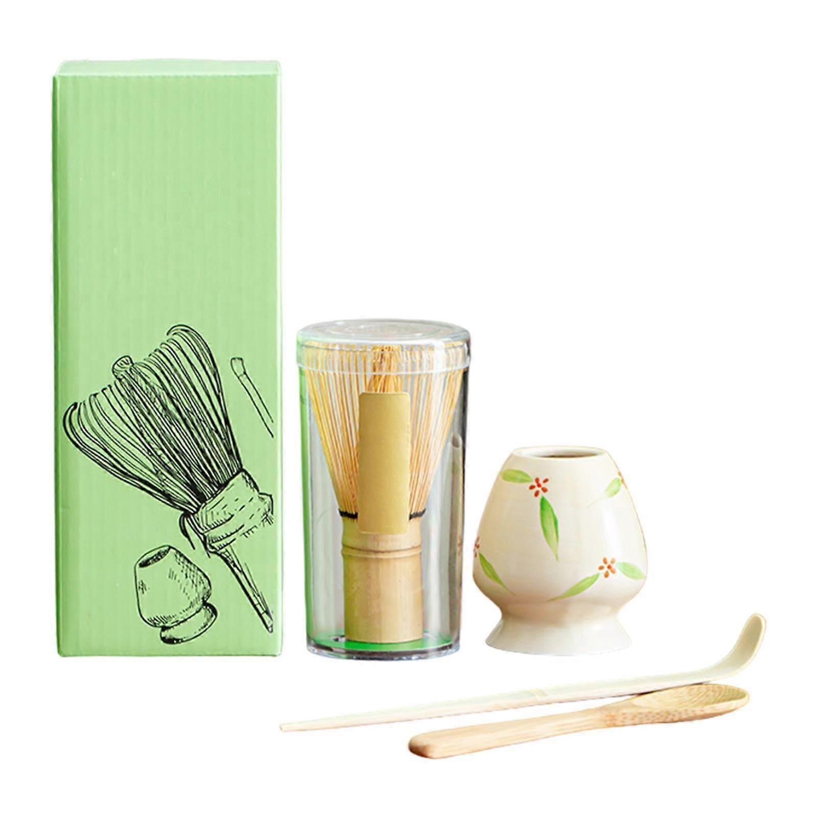 Matcha Tea Set - Bamboo Whisk, Handmade Scoop for Party or Gift Use - Image 1