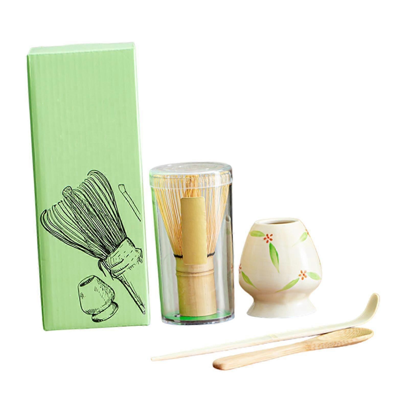 Matcha Tea Set - Bamboo Whisk, Handmade Scoop for Party or Gift Use - Image 2