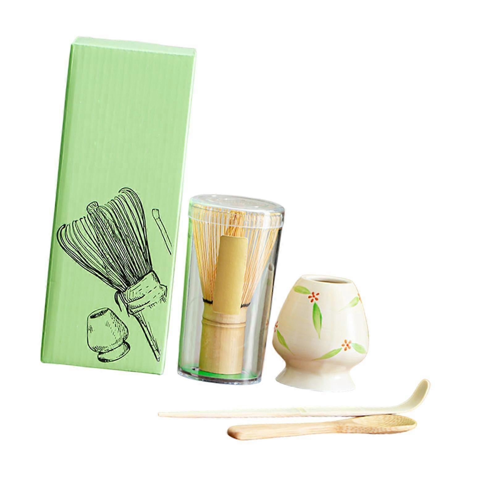 Matcha Tea Set - Bamboo Whisk, Handmade Scoop for Party or Gift Use - Image 3