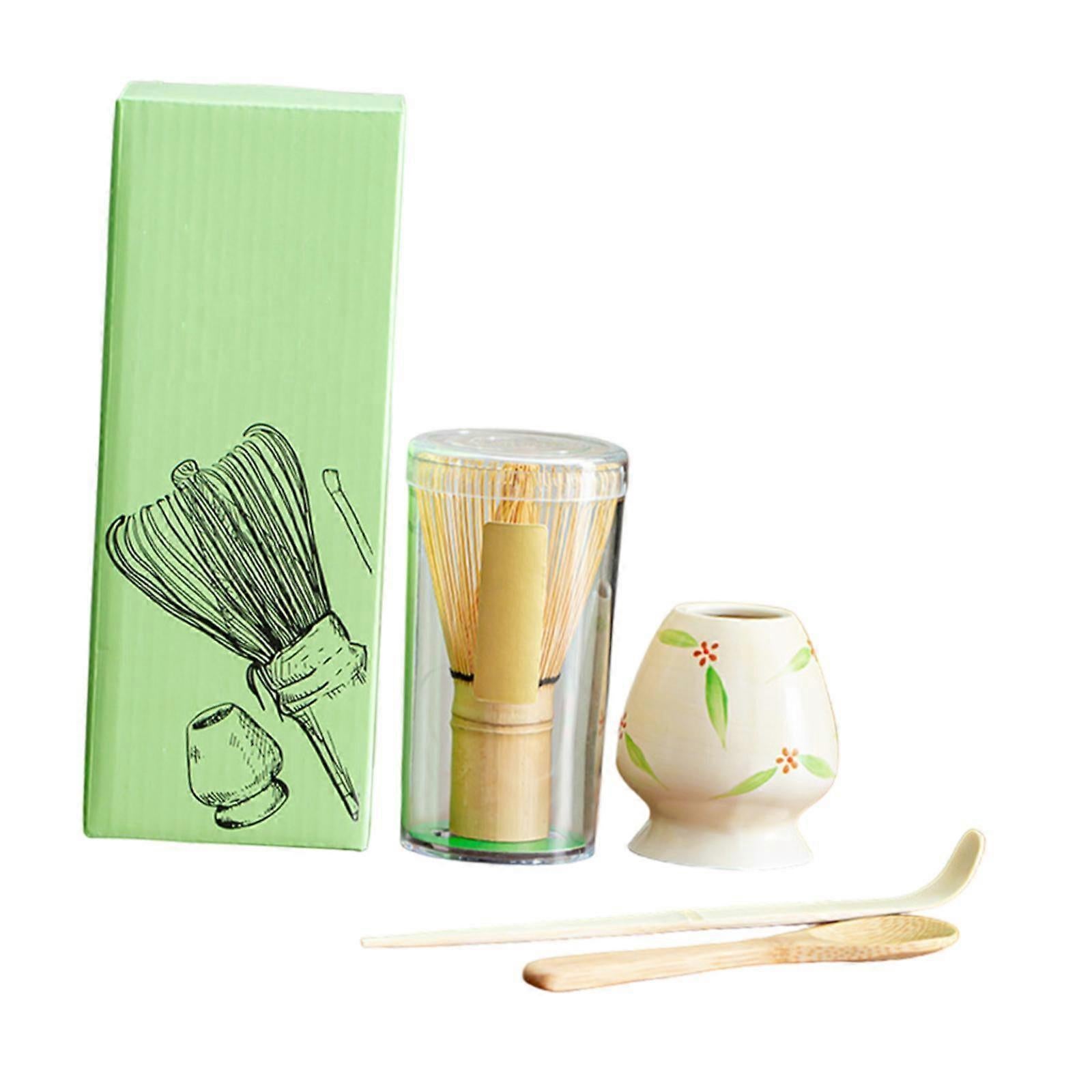 Matcha Tea Set - Bamboo Whisk, Handmade Scoop for Party or Gift Use - Image 4