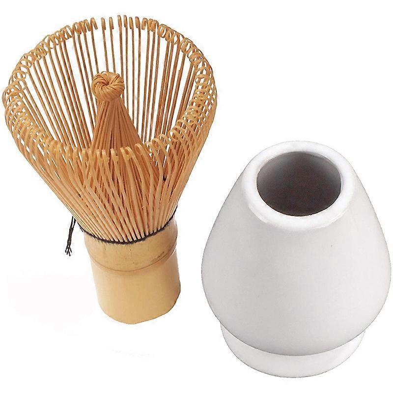 Matcha Whisk Set - Bamboo Whisk and Holder for Traditional Matcha Tea Making - Image 5