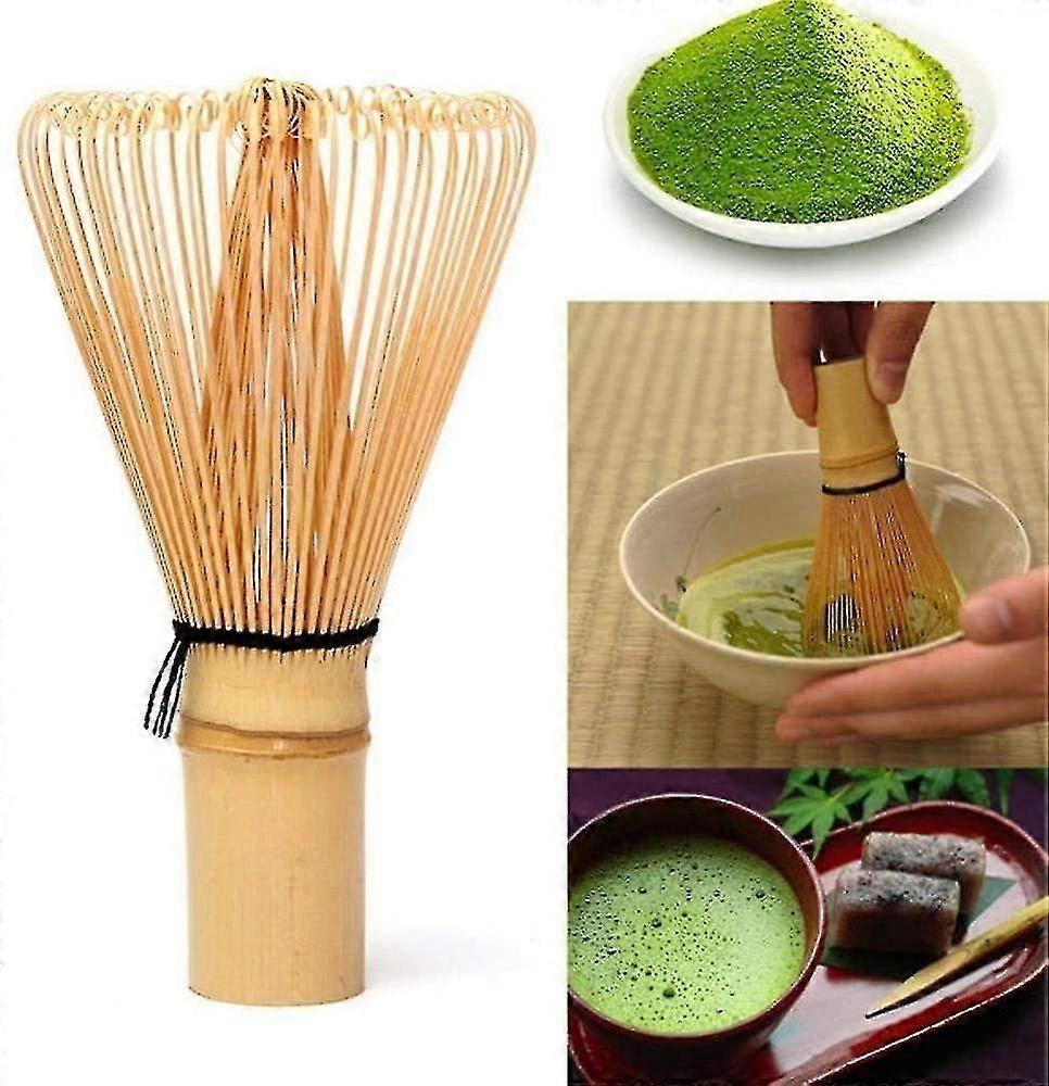 1pc Bamboo Matcha Whisk Tool - Matcha Powder Whisk for Tea Ceremony - Image 1