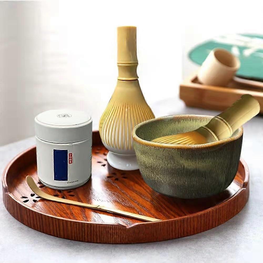 Silicone Matcha Whisk - Green Resin Chasen Brush for Matcha Tea Ceremony, 10cm - Image 4