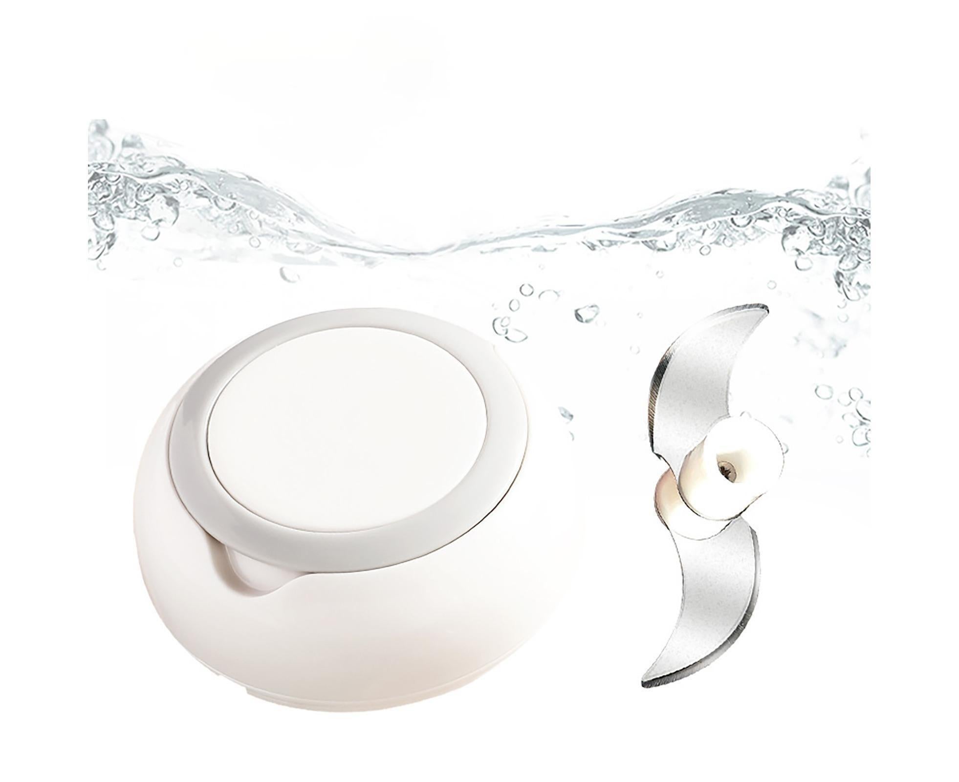 Effective Garlic Blender Multi-use PP Practical Food Grade Materials Garlic Chopper for Home-White - Image 5