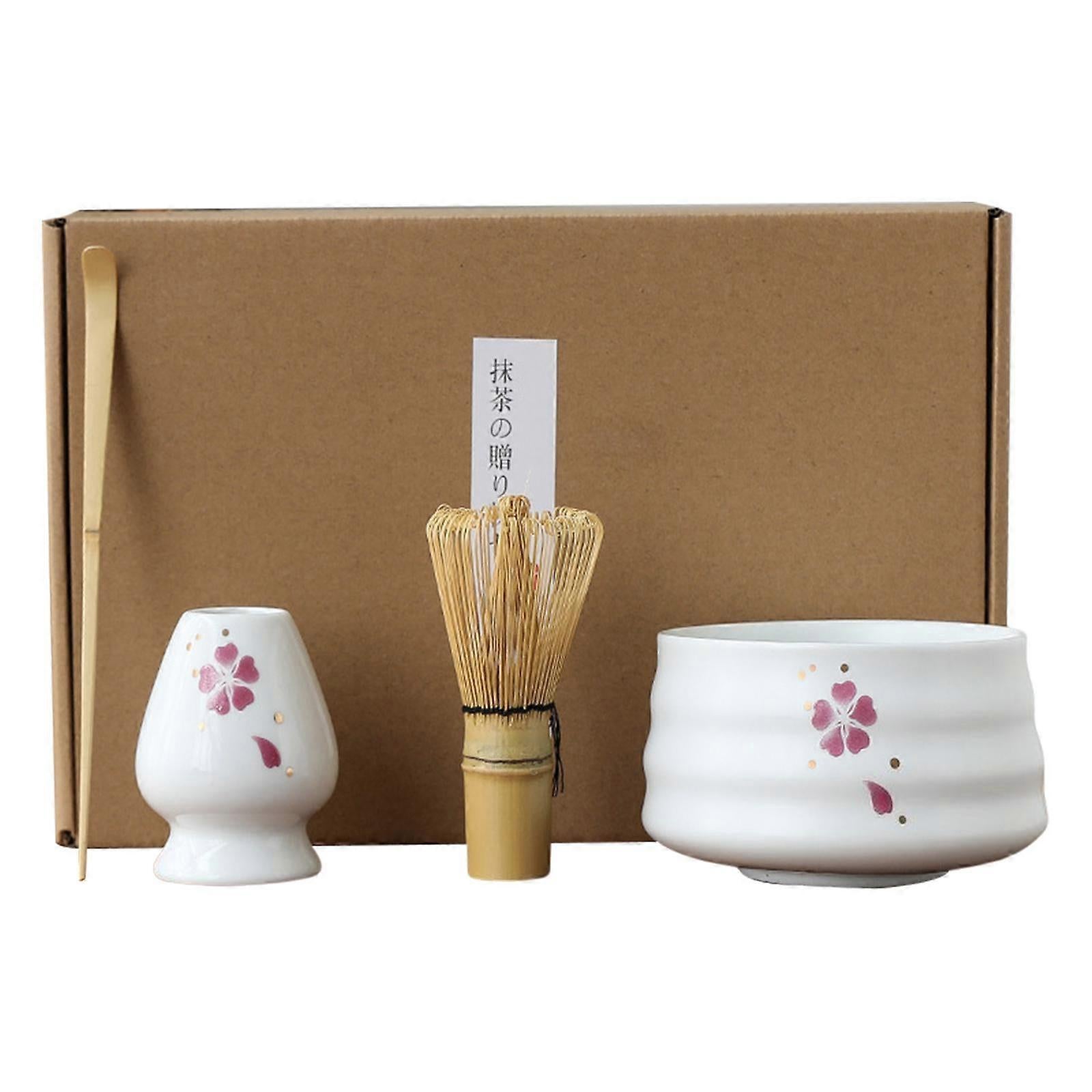 Tea Spoon, Tea Whisk, and Whisk Holder Set - Kitchen and Tea Room Utensils - Image 1