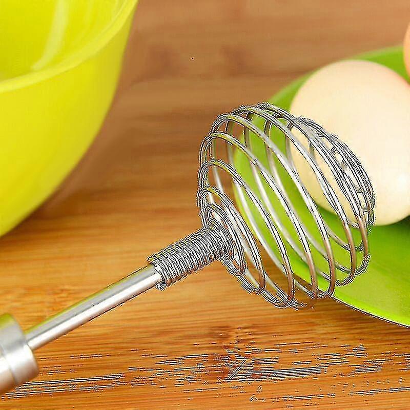 Hand Whisk Set - 2Pcs Stainless Steel Wire Whisk for Kitchen Use - Image 2