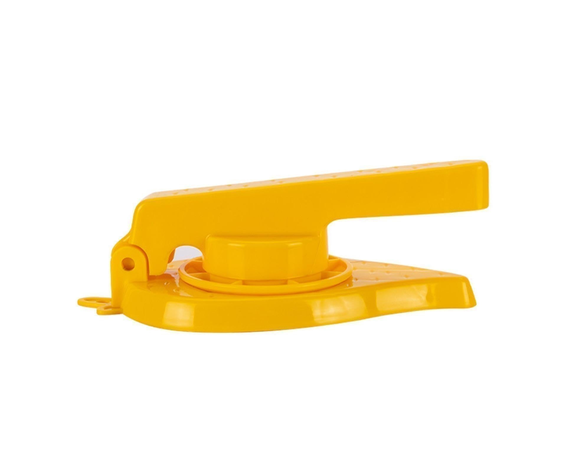 Dumpling Maker Quick Demoulding Reusable Non-slip Pressing Skin-Yellow - Image 1