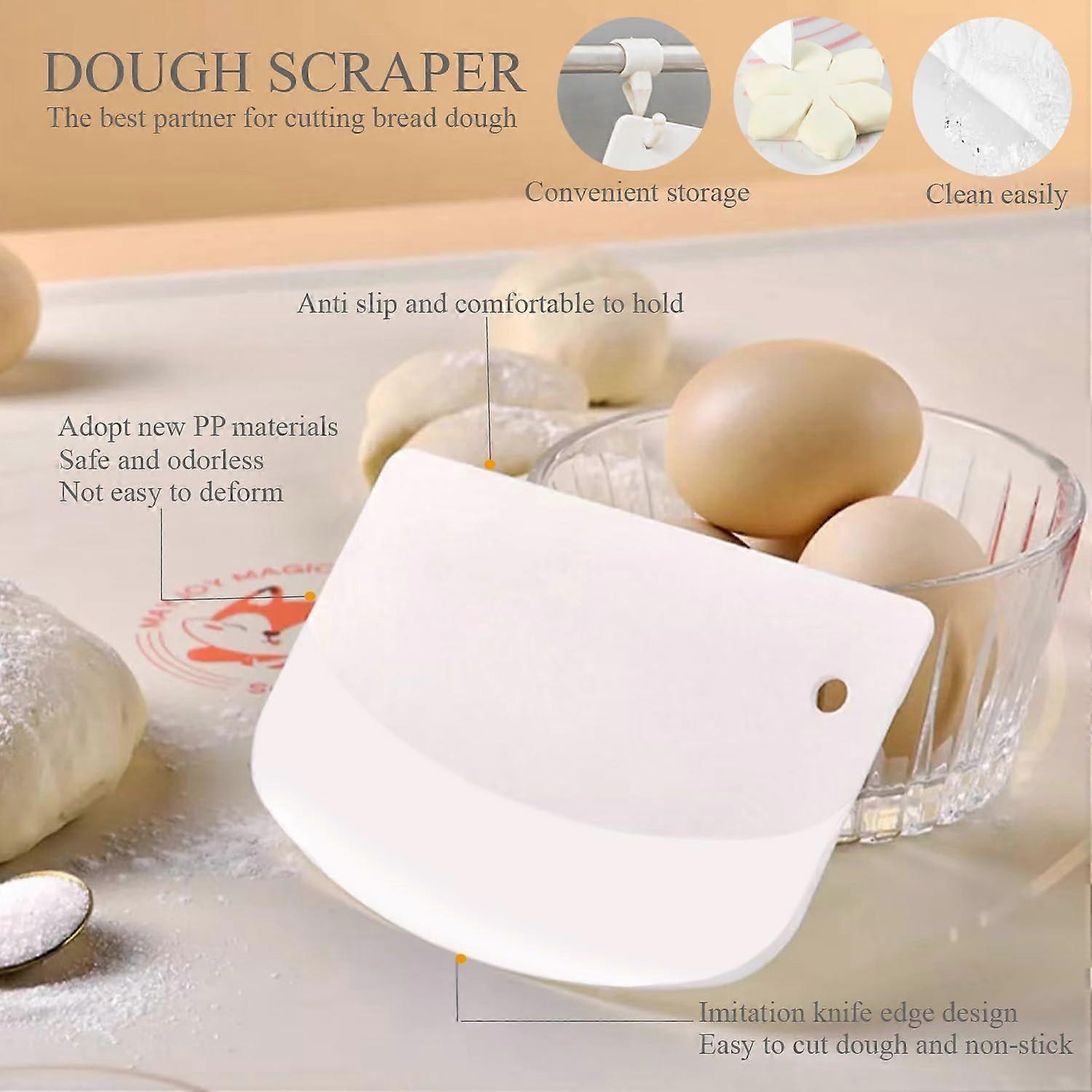 Dough Whisk Set of 3 - Handcrafted Dough Mixing Tools - Image 3