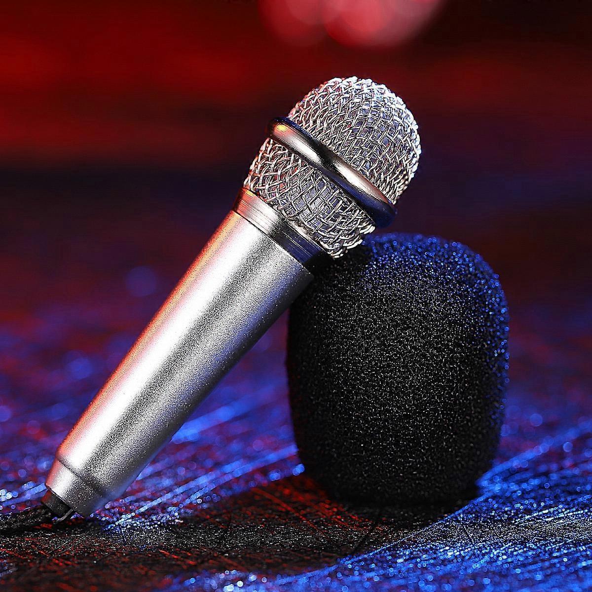 Mini Karaoke Microphone - Handheld KTV Microphone for Singing and Speaker Use - Image 3