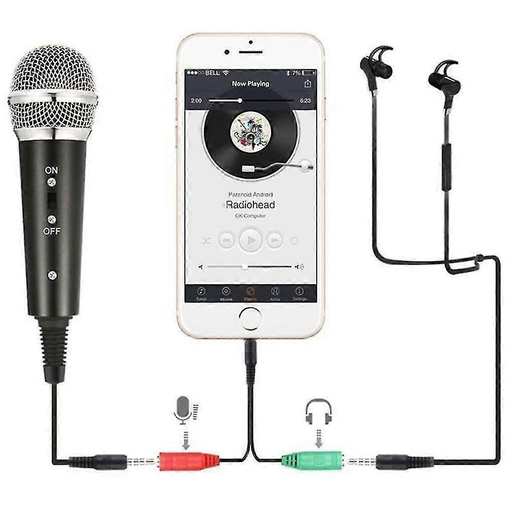 Metal Condenser Microphone Set - PC/Laptop Studio Recording Microphone Kit - Image 3