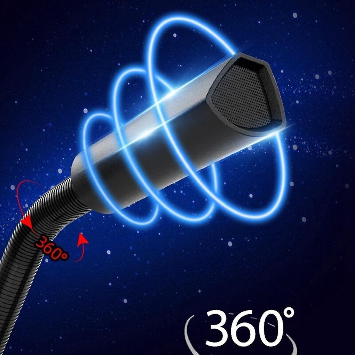 USB Computer Microphone - Wired Condenser Mic for Office, Gaming, Conference - Image 2
