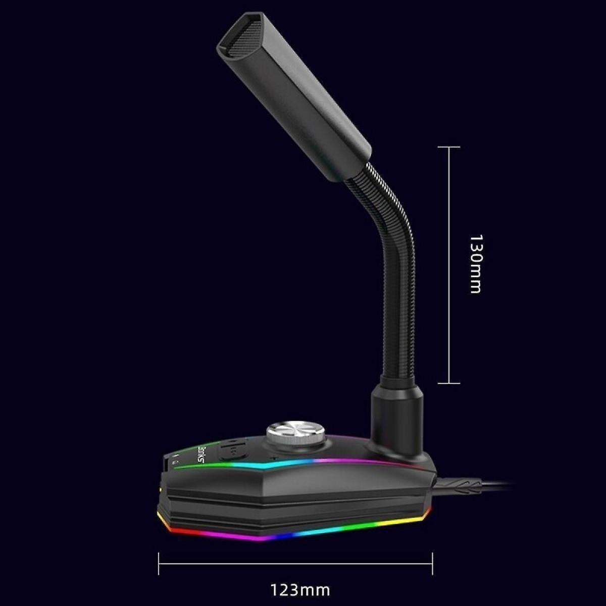 USB Computer Microphone - Wired Condenser Mic for Office, Gaming, Conference - Image 4