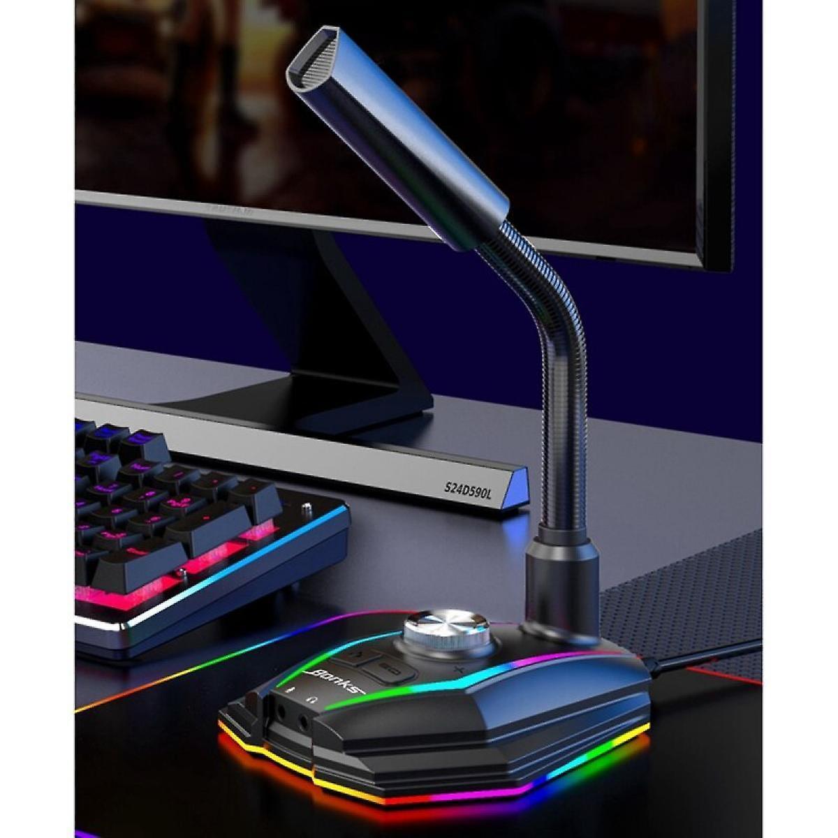 USB Computer Microphone - Wired Condenser Mic for Office, Gaming, Conference - Image 5