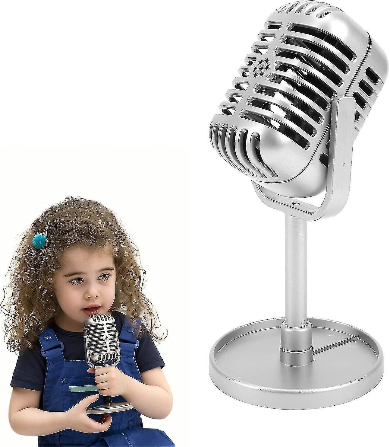 Plastic Fake Microphone Prop - Realistic Mic for Filming or Party Use - Image 2
