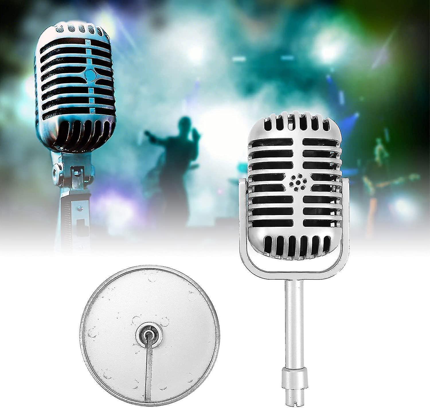 Plastic Fake Microphone Prop - Realistic Mic for Filming or Party Use - Image 3