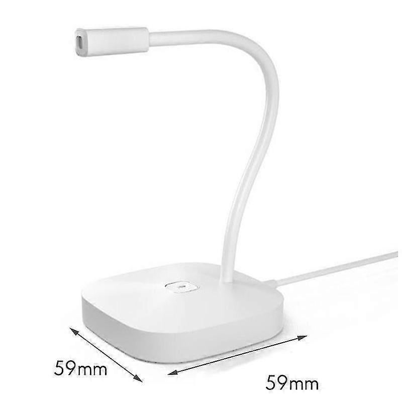 LED USB Desktop Microphone - Condenser Mic with Base for PC, Streaming, Podcast - Image 2