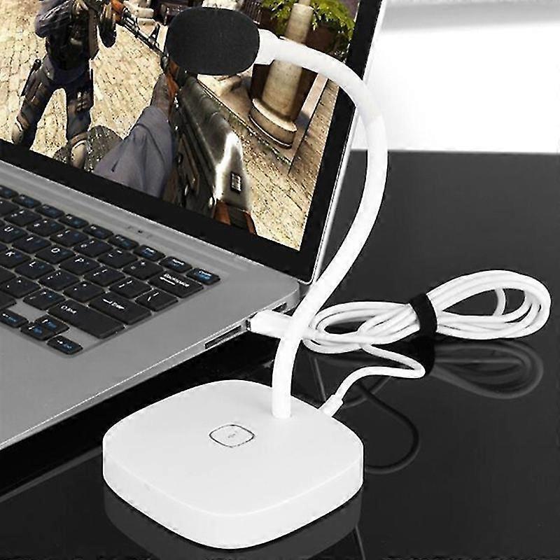 LED USB Desktop Microphone - Condenser Mic with Base for PC, Streaming, Podcast - Image 5