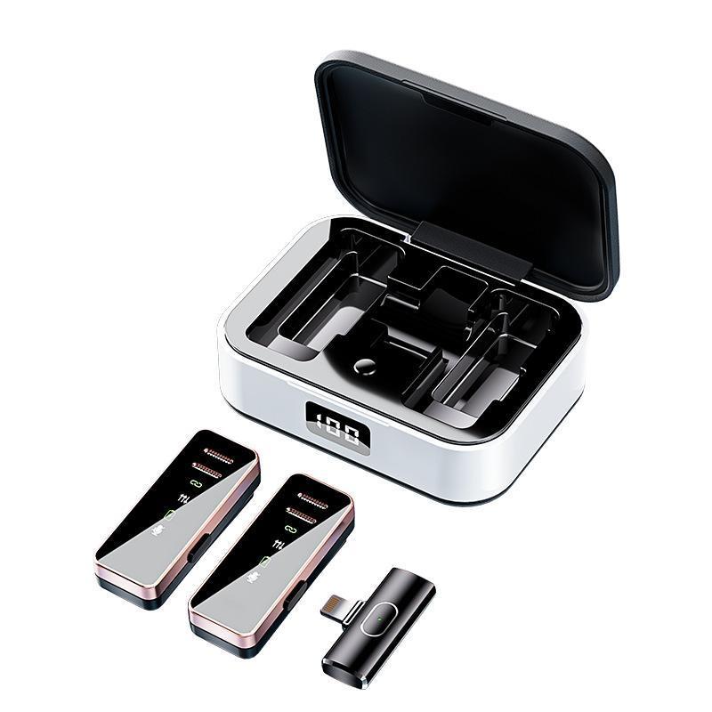 Mini Wireless Lavalier Microphone - Portable Clip-on Mic for Video and Podcast - Image 1