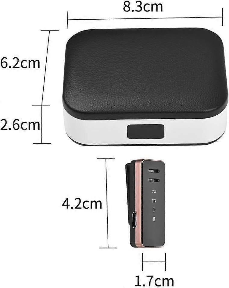 Mini Wireless Lavalier Microphone - Portable Clip-on Mic for Video and Podcast - Image 3