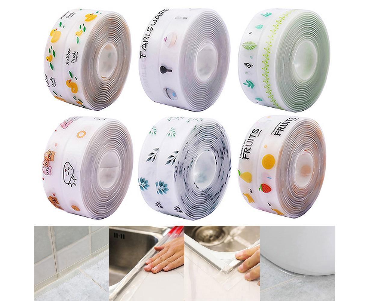 320cm Self Adhesive Mould Proof Sealing Strip Sink Edge Trim Tape Kitchen Tool-3 - Image 2