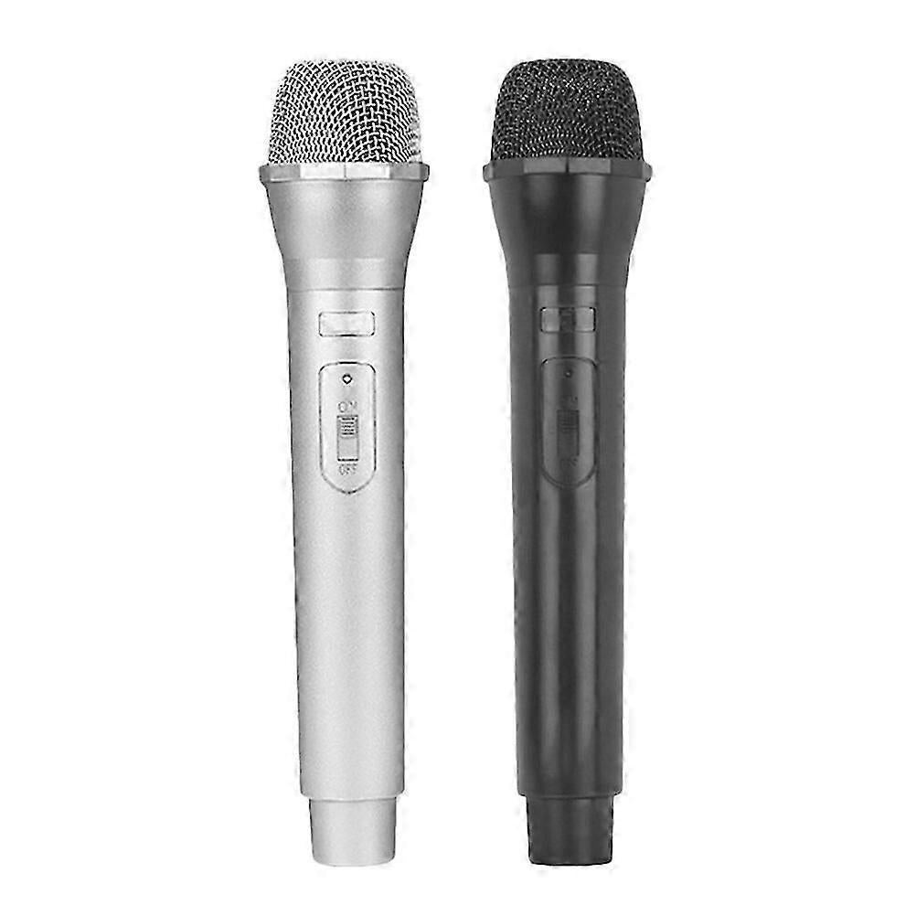 2pcs Pretend Play Microphone Props - Fake Mic for Party or Practice Use - Image 1