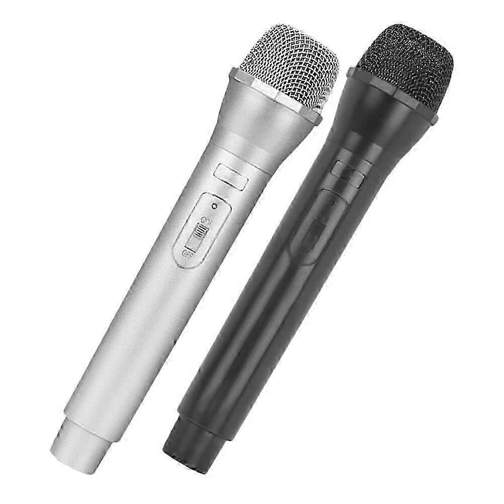 2pcs Pretend Play Microphone Props - Fake Mic for Party or Practice Use - Image 2