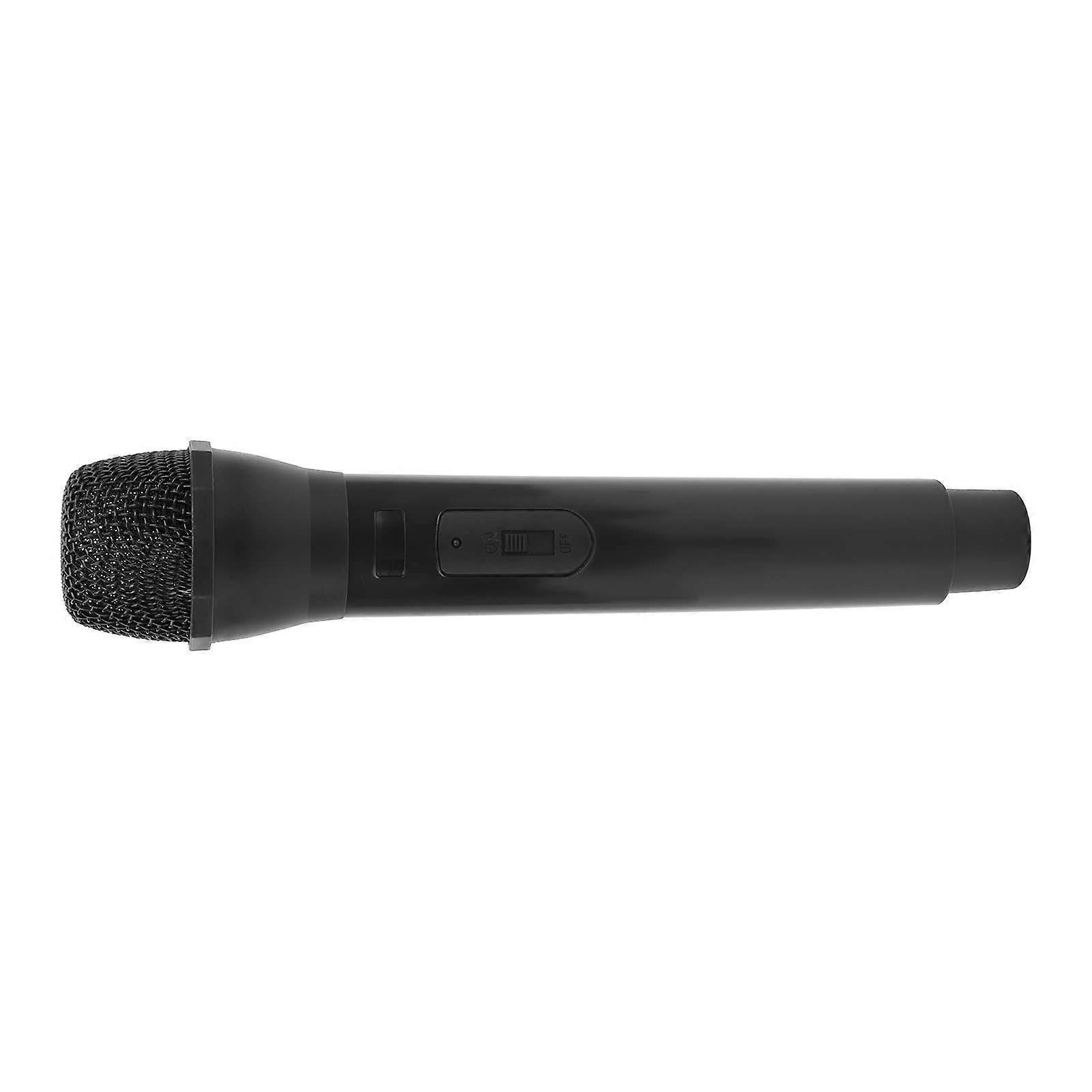 Prop Microphone - Black Plastic Fake Karaoke Mic for Stage or Party Use - Image 4