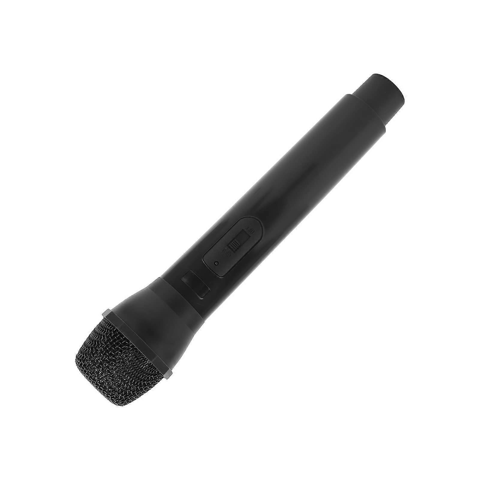 Prop Microphone - Black Plastic Fake Karaoke Mic for Stage or Party Use - Image 5